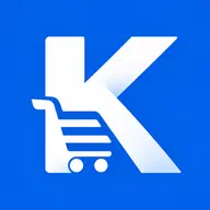 KaufMagnet – K mit Einkaufswagen