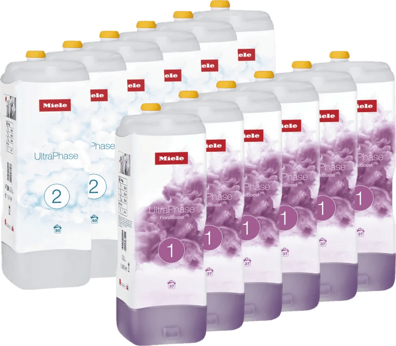 Miele Set UltraPhase 1 und 2 FloralBoost (12 Flakons) - Jahrespackung