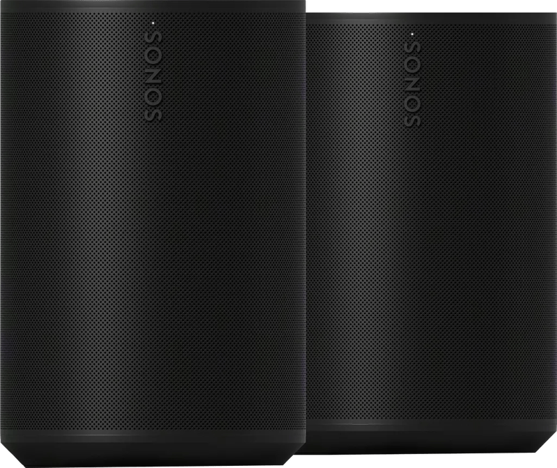 Sonos Era 100 Schwarz Doppelpack